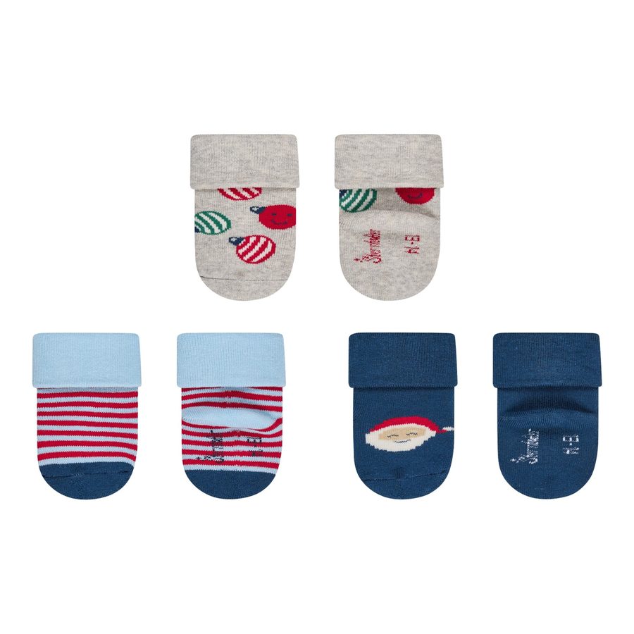 Sterntaler 3er-Pack Socken Weihnachten von Sterntaler