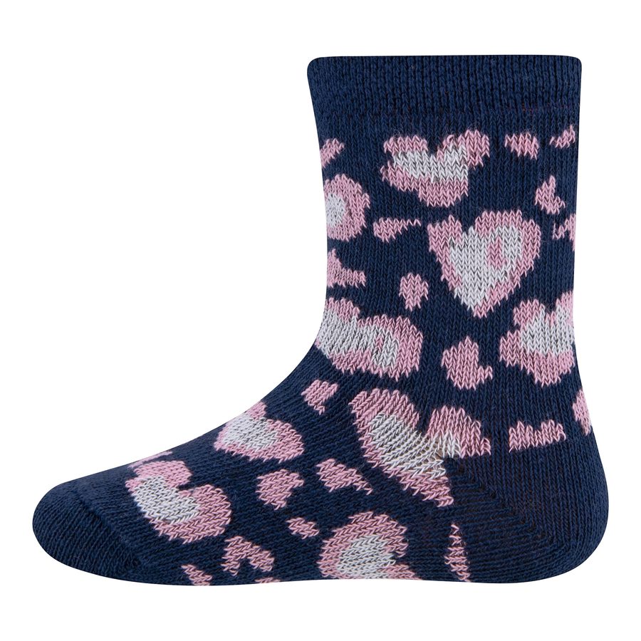 Ewers 2er-Pack Socken Leoprint-Herzen von Ewers