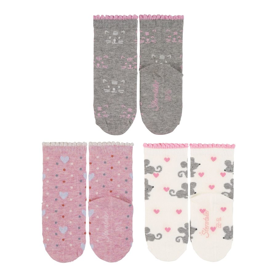 Sterntaler 3er-Pack Socken Maus von Sterntaler