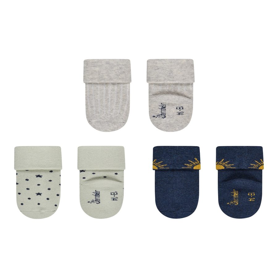 Sterntaler 3er-Pack Socken Sonne Sterne von Sterntaler