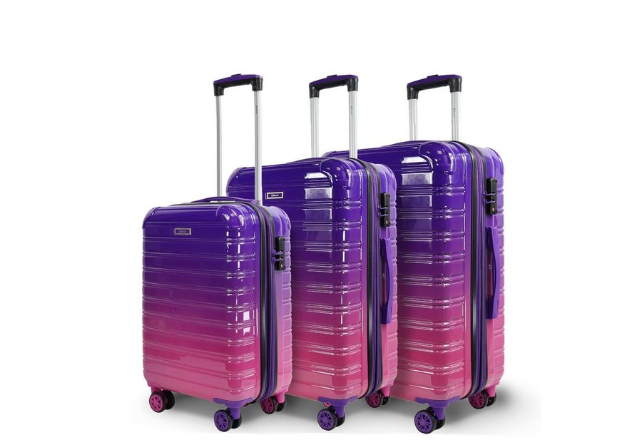 Blade Hartschalen-Trolley Kofferset Erweiterbares Handgepäck Rollkoffer TSA-Schloss ABS+PC SALE