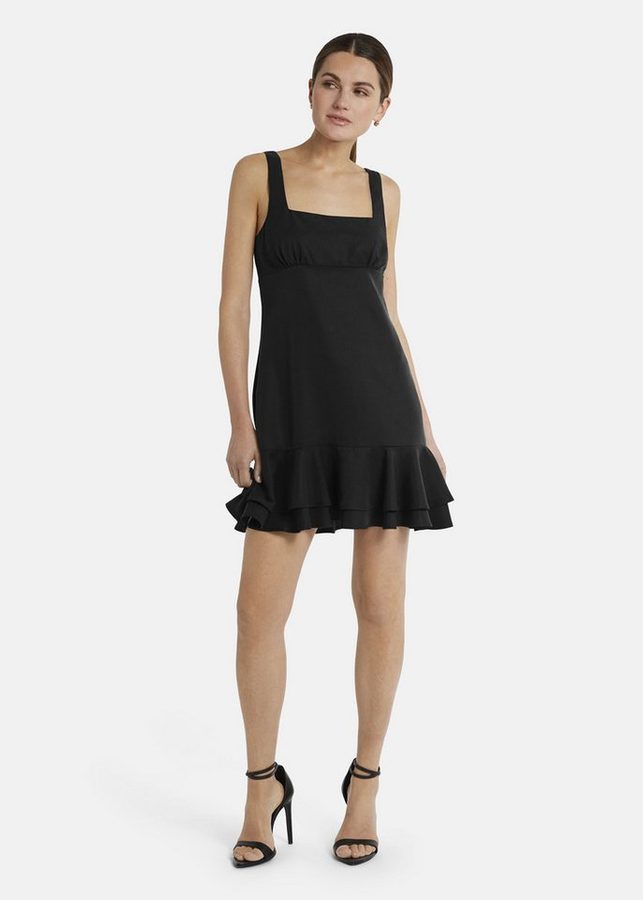 Nicowa Cocktailkleid LONIWA (1-tlg) weichem Tencel-Twill