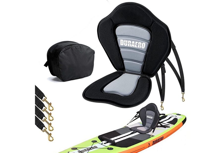 DURAERO SUP-Rückenlehne Kajak-Sitz für SUP Board Stand Up Paddle Surfboard Sitz