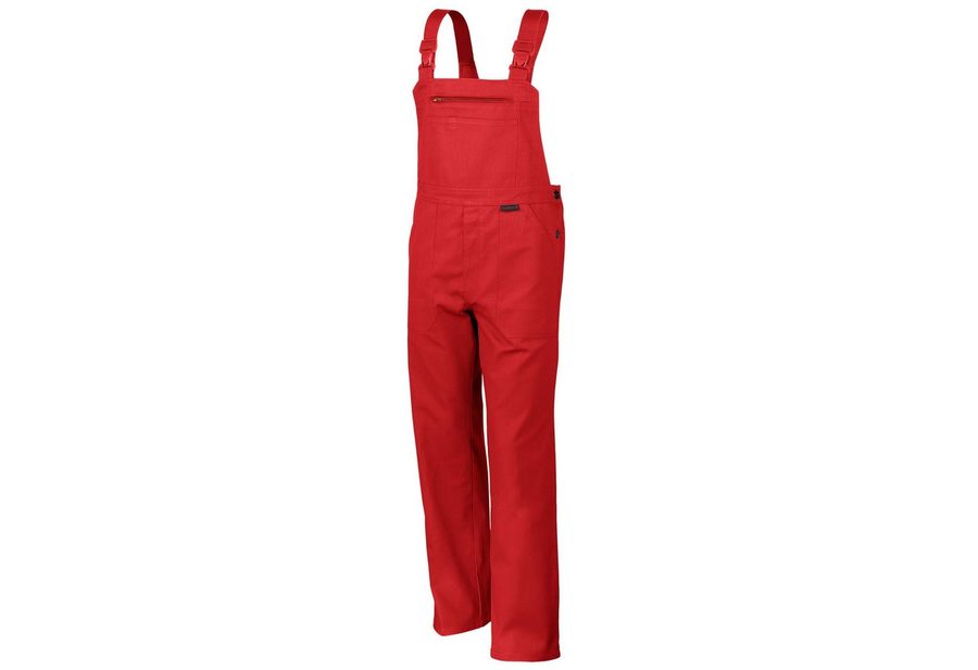 Qualitex Workwear Arbeitslatzhose classical Latzhose - pflegeleichter Blaumann aus reiner Baumwolle