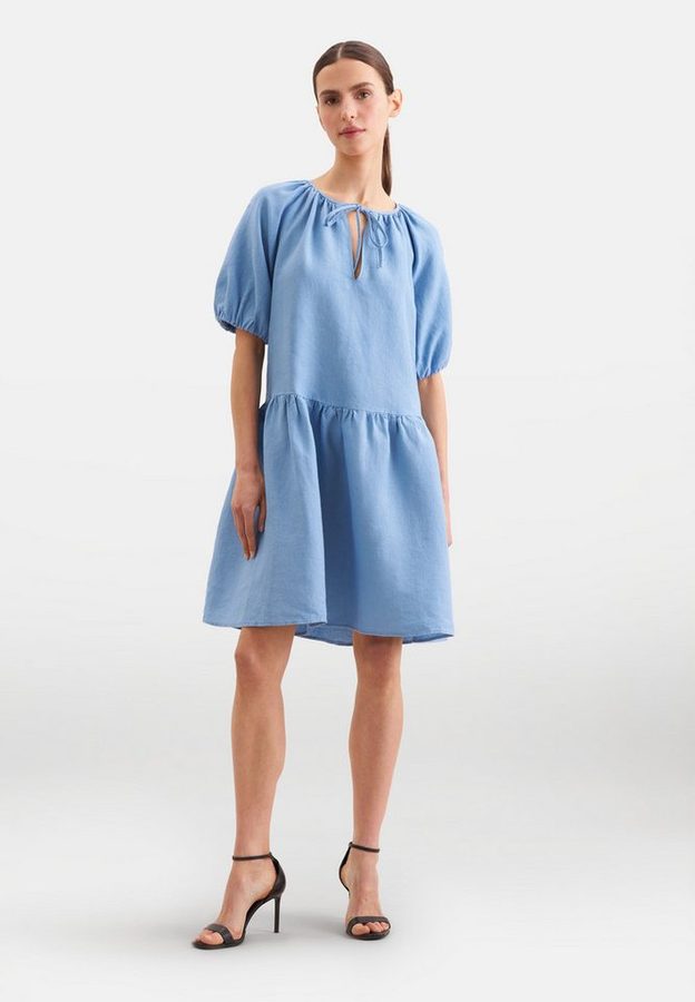 seidensticker Sommerkleid 1/2 Rundhals Uni