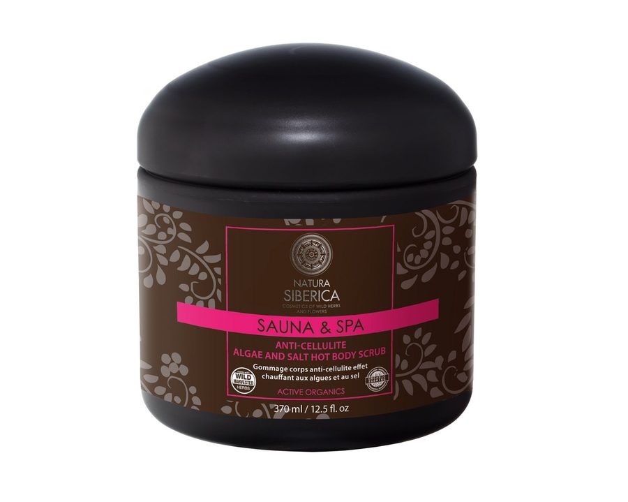 Natura Siberica Körperpeeling Sauna & Spa Anti-Cellulite-Körperpeeling mit Algen und Salz