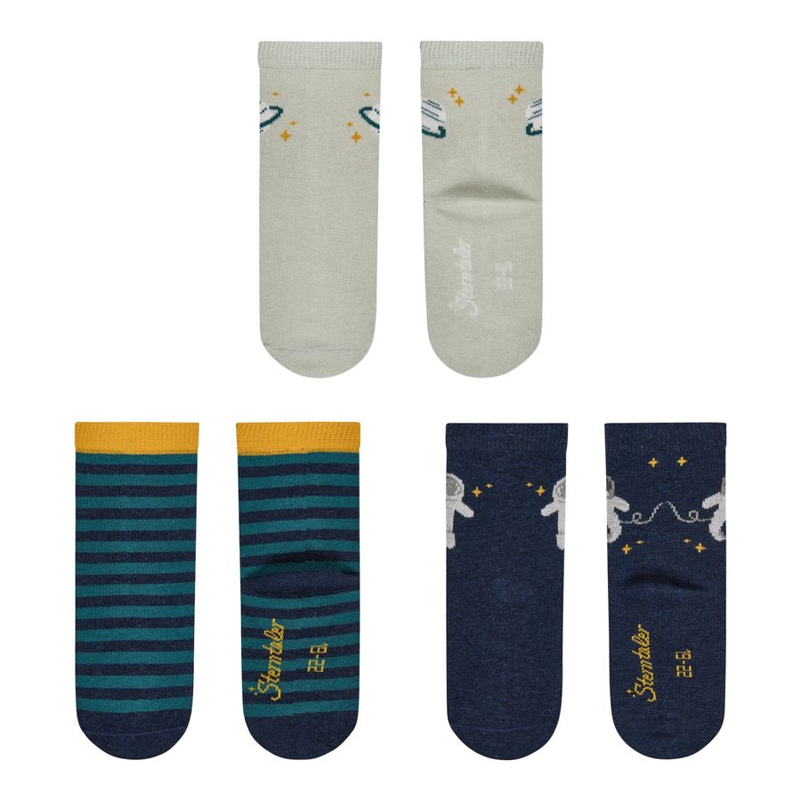 Sterntaler 3er-Pack Socken Weltall von Sterntaler