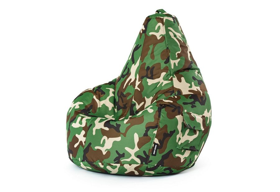 Green Bean Sitzsack Gaming Sitzsack Lounge Chair Cozy (Sitzsack mit Rückenlehne 80x70x90cm - Gaming Chair mit 230L EPS-Perlen Füllung, Kuschelig Weich Waschbar), Bean Bag Bodenkissen Lounge Sitzhocker Relax-Sessel Gamer Gamingstuhl