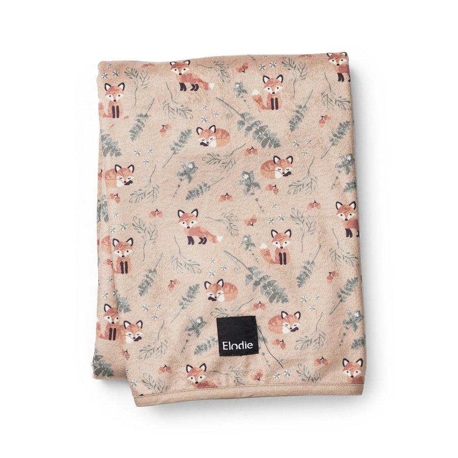 Elodie Pearl Velvet Decke - Nordic Woodland