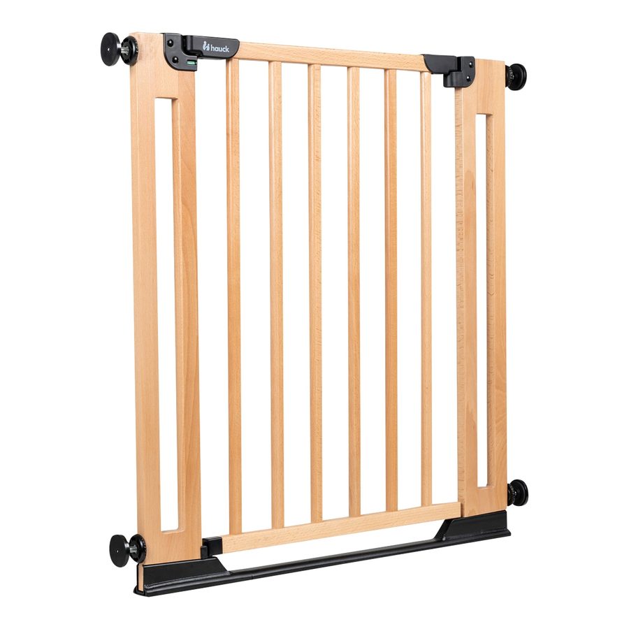 Hauck Tür- und Treppenschutzgitter Clear Step Easyclose Eco, 75-80 cm