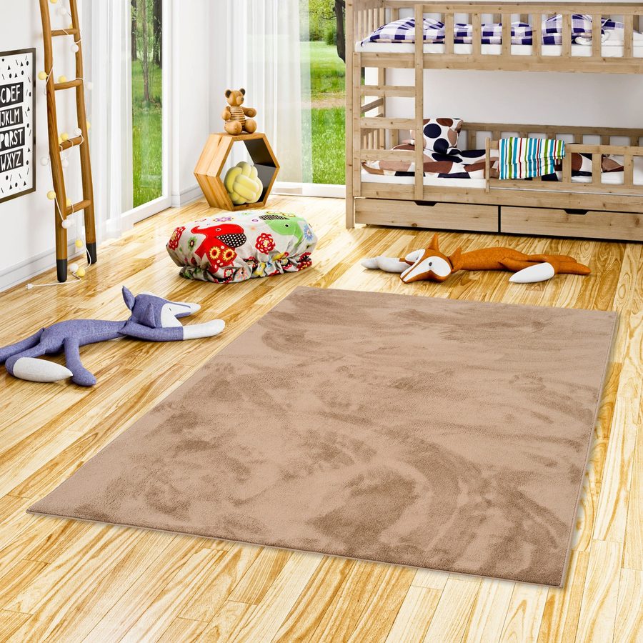 Pergamon Hochflor Langflor Teppich Super Soft Melia Kids