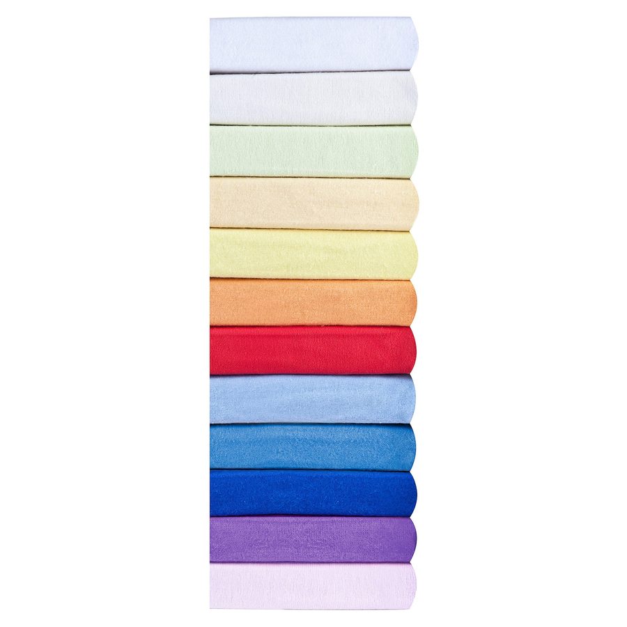 Bornino Home Feinbiber-Spannbetttuch 60x120 cm - 70x140 cm