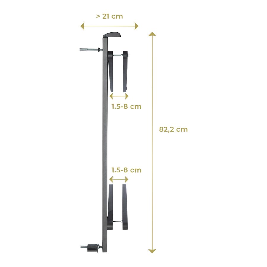 Geuther Schutzgitter Zusatzklemme für Easylock zum Klemmen