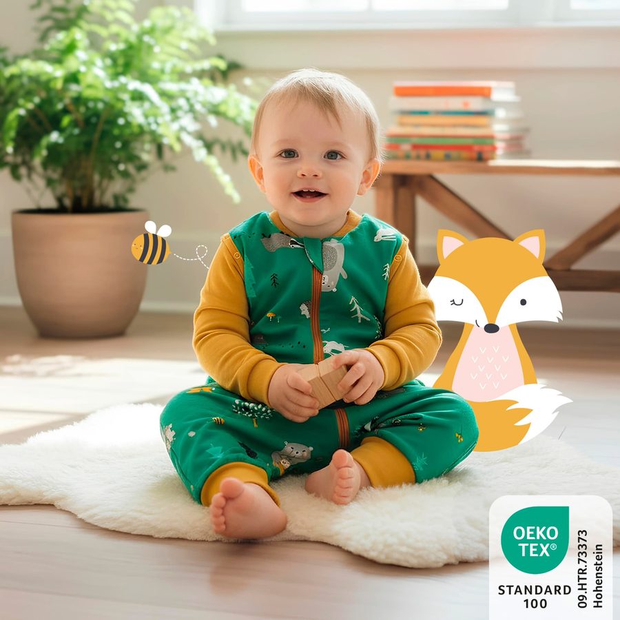 Schlummersack Schlafsack mit Füßen 3.5 Tog