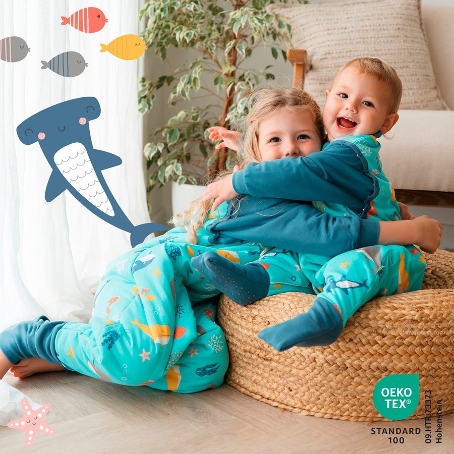 Schlummersack Schlafsack mit Füßen 1.0 Tog
