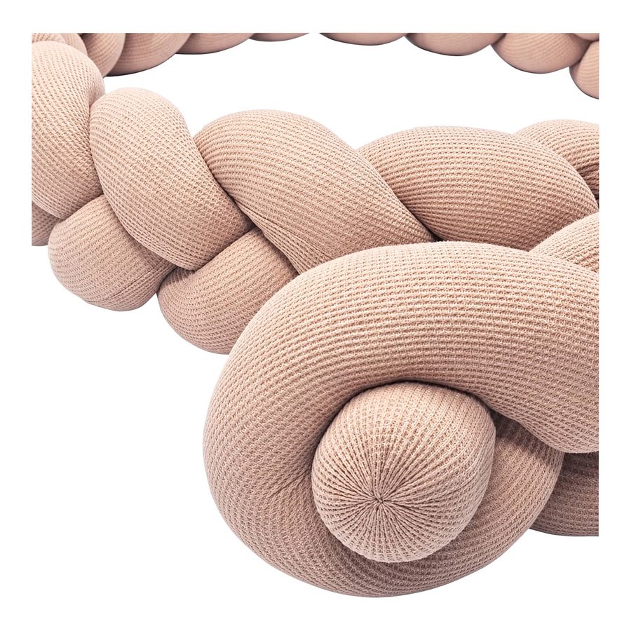 Nordic Coast Company Nestchenschlange Waffelpiqué 200 cm