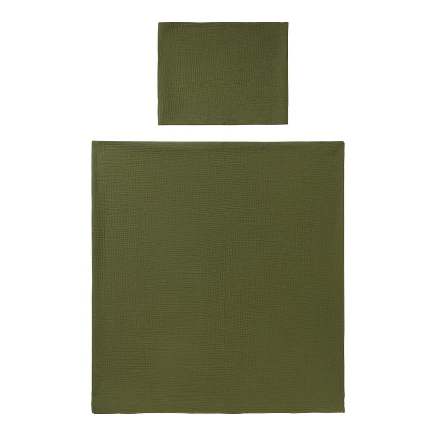 Bornino Home Wende-Bettwäsche Musselin 35x40/80x80 cm