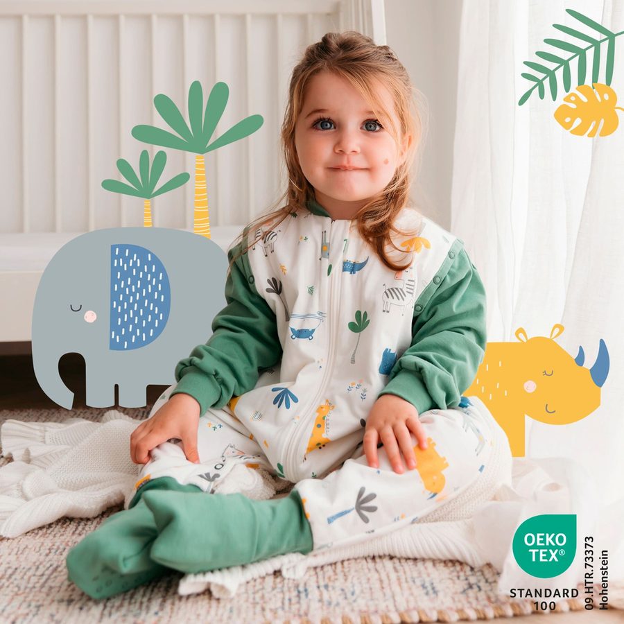 Schlummersack Schlafsack mit Füßen 1.0 Tog