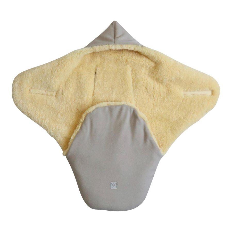 Kaiser Einschlagdecke MADAM WOOL beige