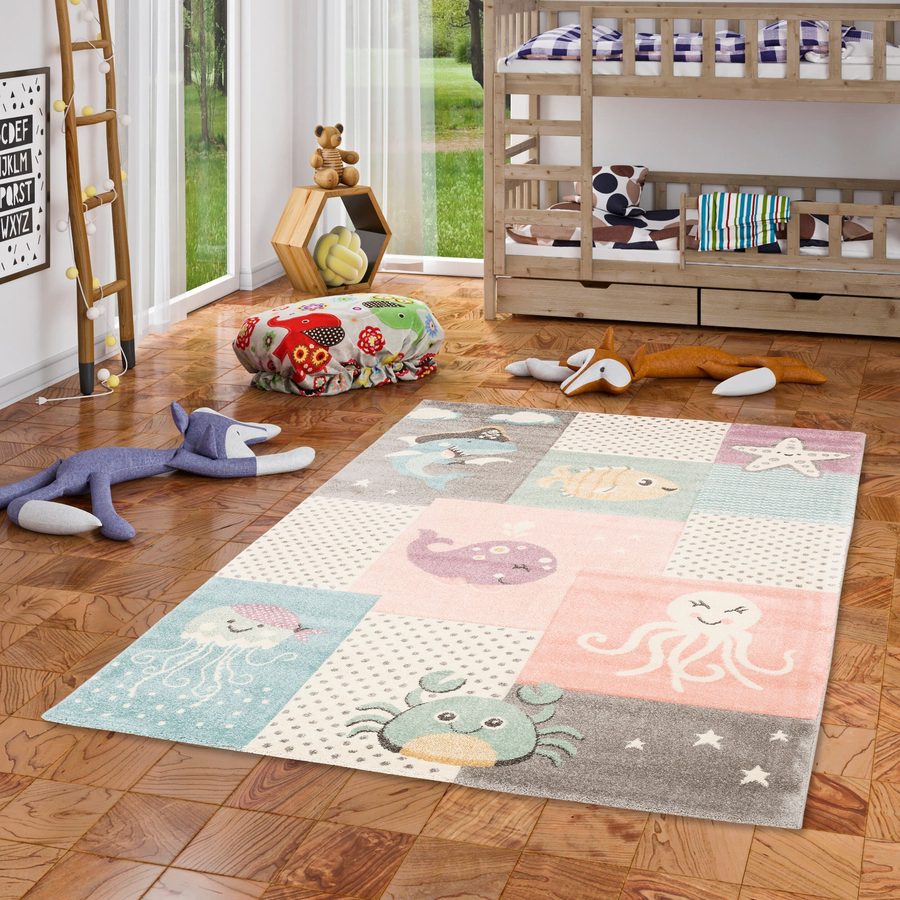 Pergamon Kinder Teppich Maui Kids Unterwasserwelt