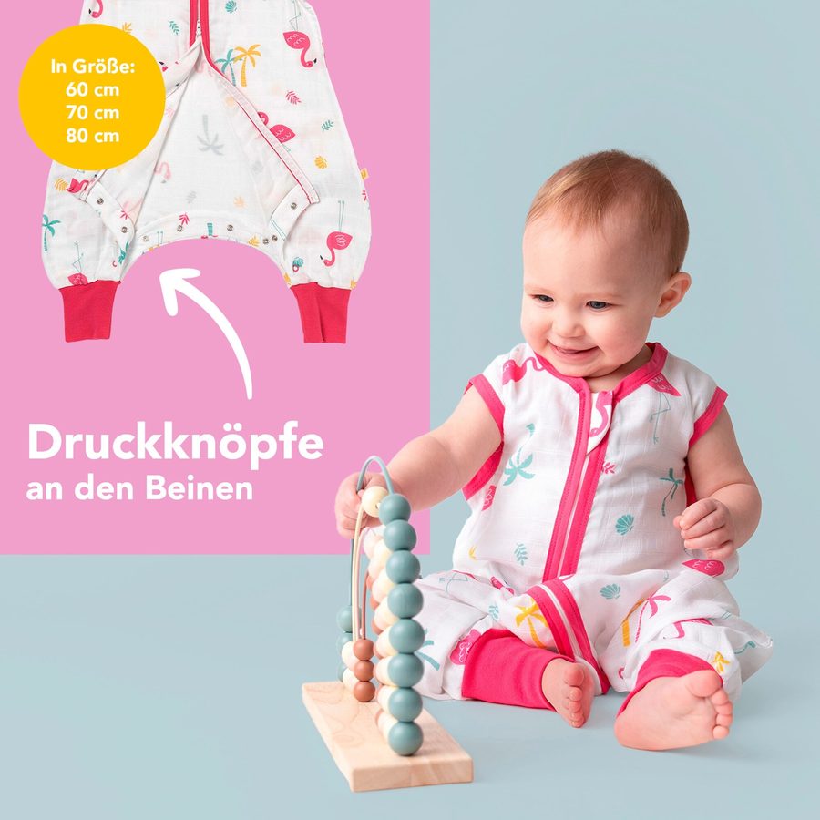 Schlummersack Schlafsack mit Füßen 0.5 Tog