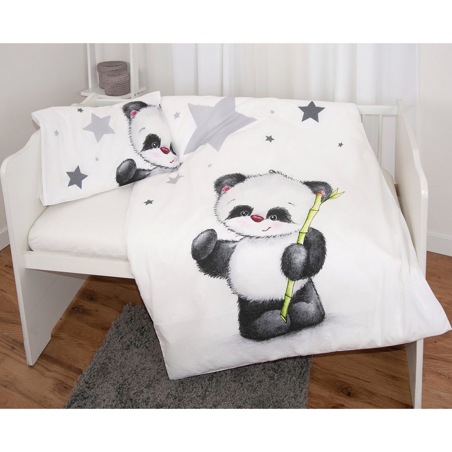 Baby Best Bettwäsche Panda 40x60 / 100x135 cm
