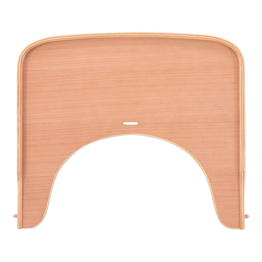 Hauck Hochstuhltisch Alpha Wooden Tray von Hauck