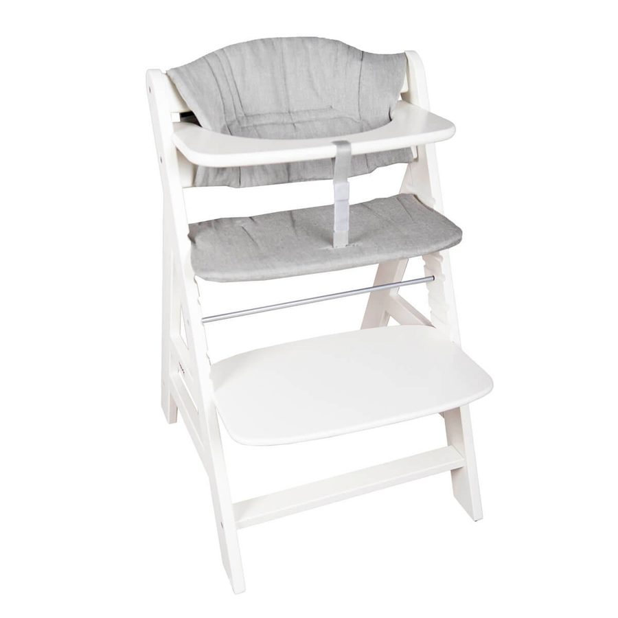 Hoppediz® Kinderstuhlpolster Hochstuhl Sitzkissen Set für Hauck Alpha von Hoppediz