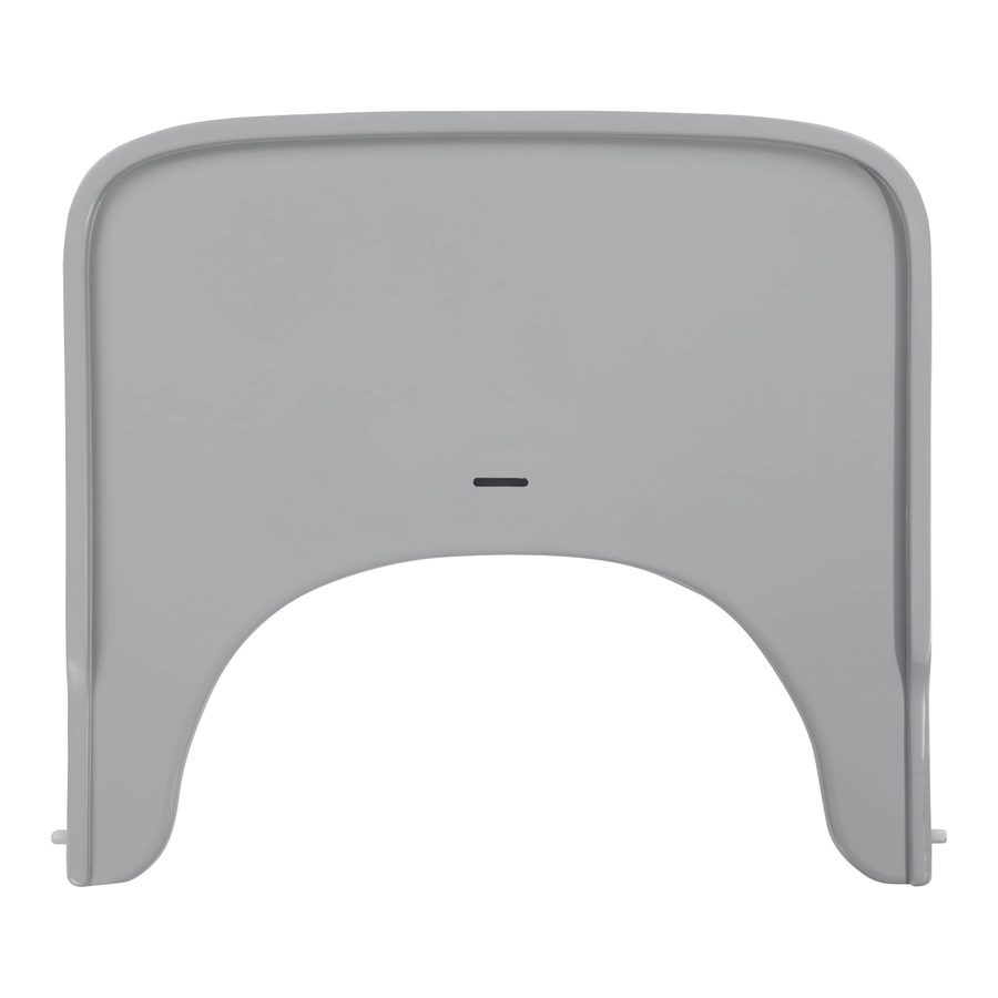Hauck Hochstuhltisch Alpha Wooden Tray von Hauck