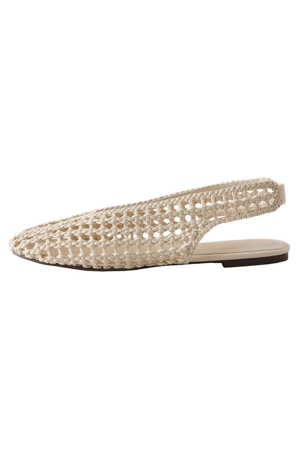 Next Forever Comfort® flache Slingback-Flechtsandalen Slingsandale