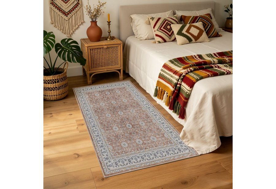 Carpettex Designteppich Vintage Orientalisch Design, Läufer, Höhe: 3 mm, Polyester von Carpettex