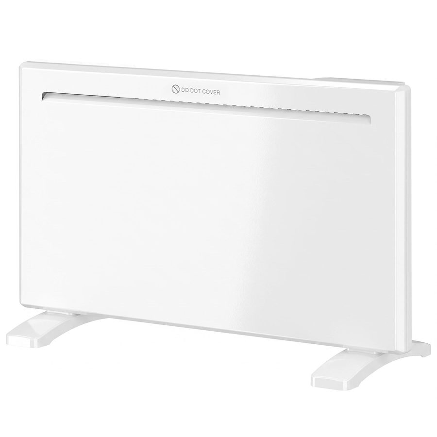 HOMCOM Elektroheizung 1500 W Konvektor Heizung, WLAN, Alexa & Google Home, Heizkörper mit 7-Tage-Timer, Offenes-Fenster-Erkennung, Frostschutz, Thermostat, Freistehend/ Wandmontage Weiß   Aosom