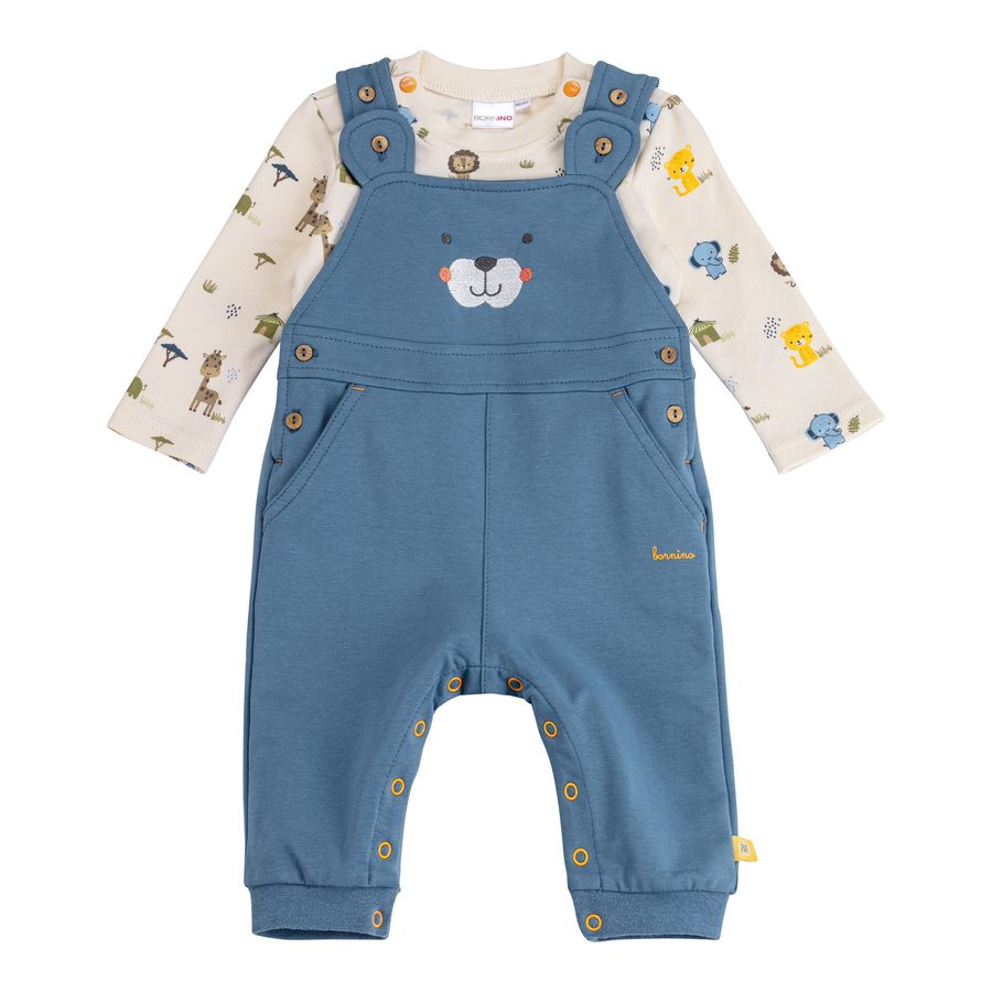 Bornino Lieblinge 2-tlg. Set Latzhose und Shirt langarm von Bornino