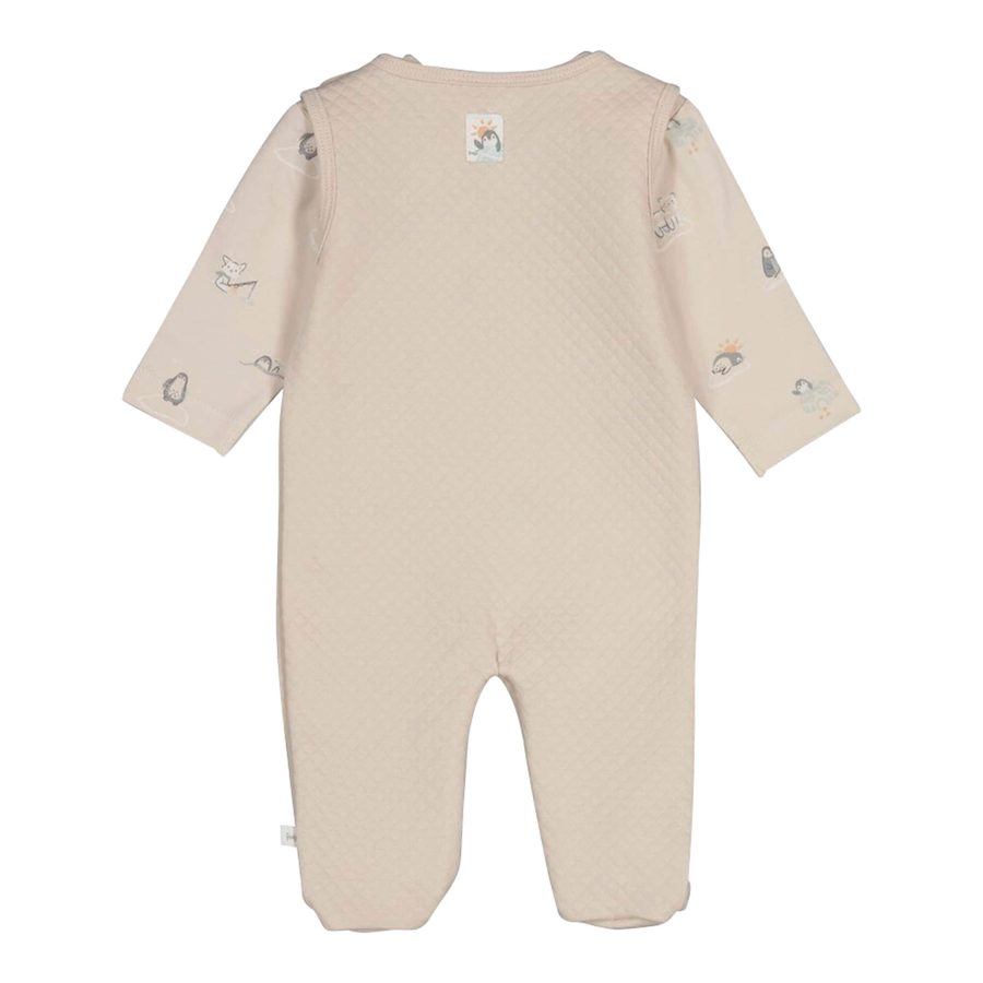 Feetje Strampler-Set Pinguine Waffelpiqué von Feetje