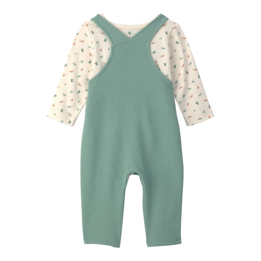 Carter's 2-tlg. Set Shirt langarm und Latzhose Dinos von Carter's