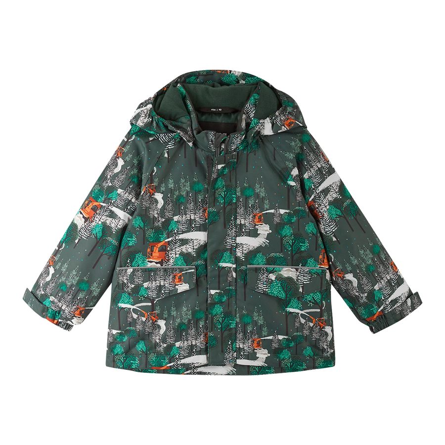 Reima Winterjacke mit Kapuze Wald