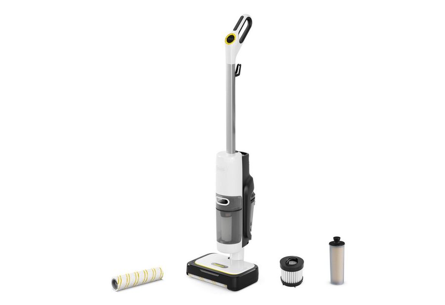 KÄRCHER Dampfreiniger SCV 4 Steam Vac, 1600 W, beutellos, 1300 Watt Heizleistung