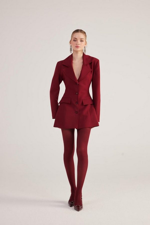 HOLLY LOLLY Midikleid Deja Blazer, tailliert