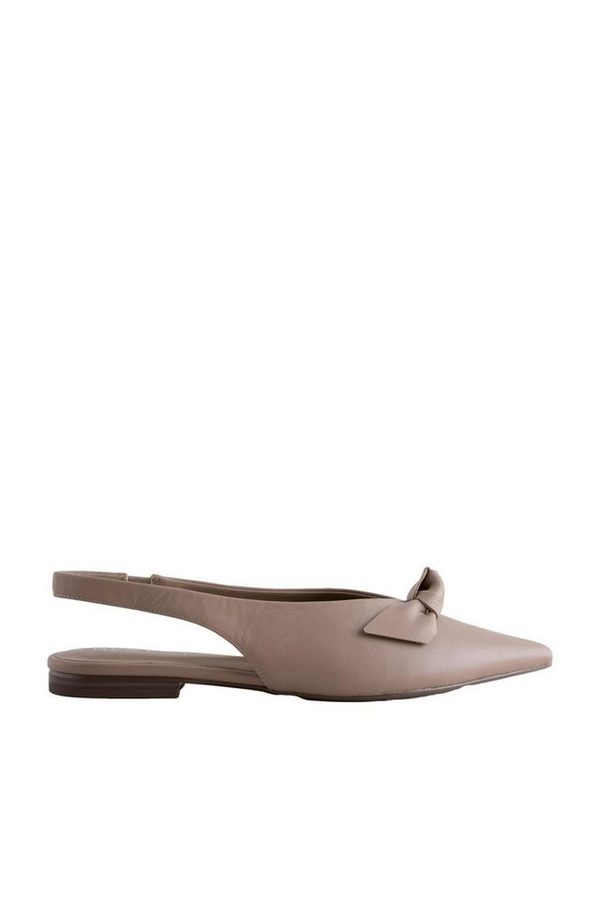 Next Forever Comfort® flache Slingbacks aus Leder Slingsandale