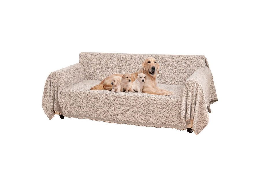 Jibenhome Ecksofahusse Chenille Sofabezug Überwurf Ecksofa L Form Sofabezug, Überzug Universal Couchbezug