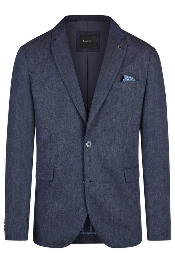 Calamar Sakko Sakko Leinen Herringbone