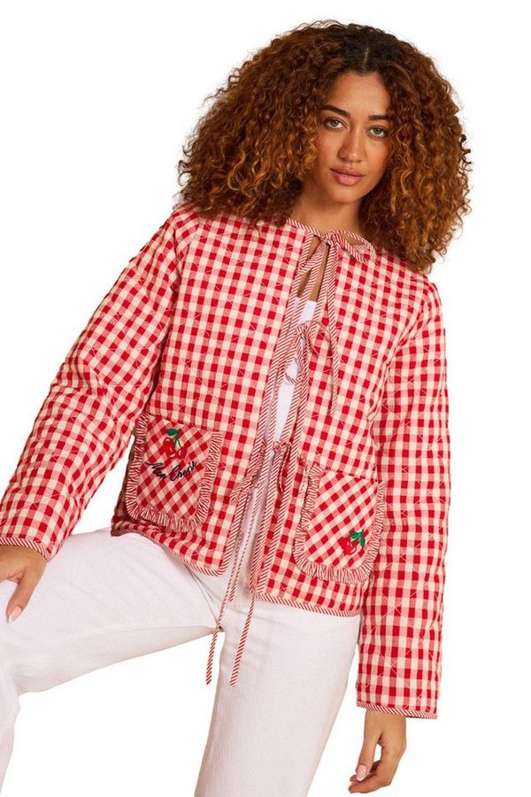 Love & Roses Steppjacke Love & Roses Steppjacke (1-St) von Love & Roses