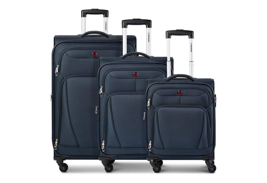 Wenger Trolleyset Beaumont, 4 Rollen, (3-teilig, 3 tlg), Polyester von Wenger