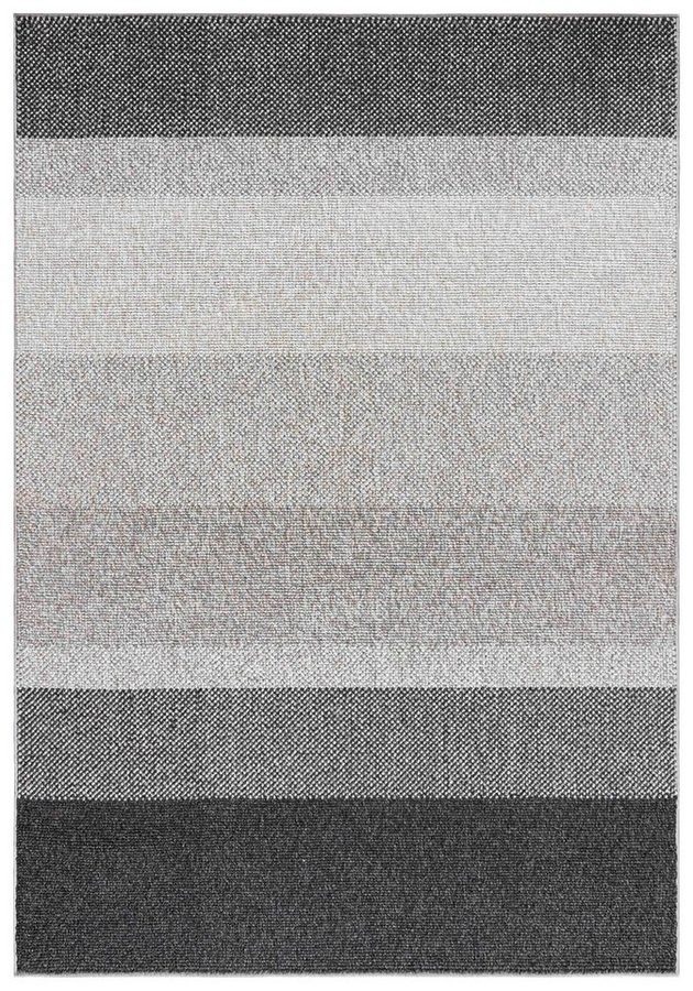 Mazovia Designteppich Modern Streifen Anthrazit Grau Wohnzimmer, Schlafzimmer, Esszimmer, Fußbodenheizung von Mazovia