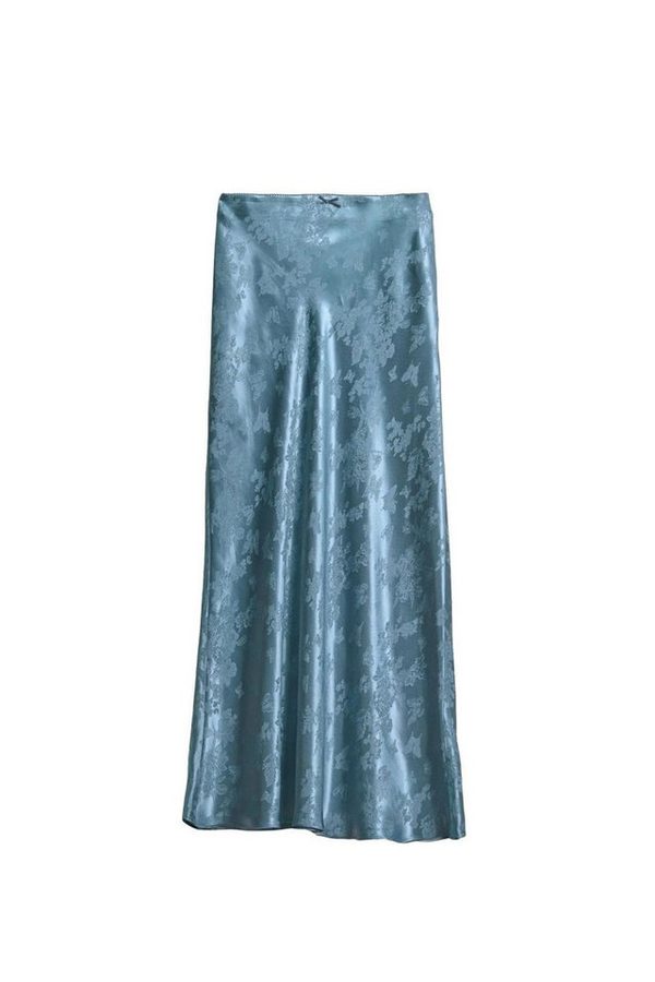 Bhoem Midirock BHOEM Midirock aus Jacquard-Satin (1-tlg)