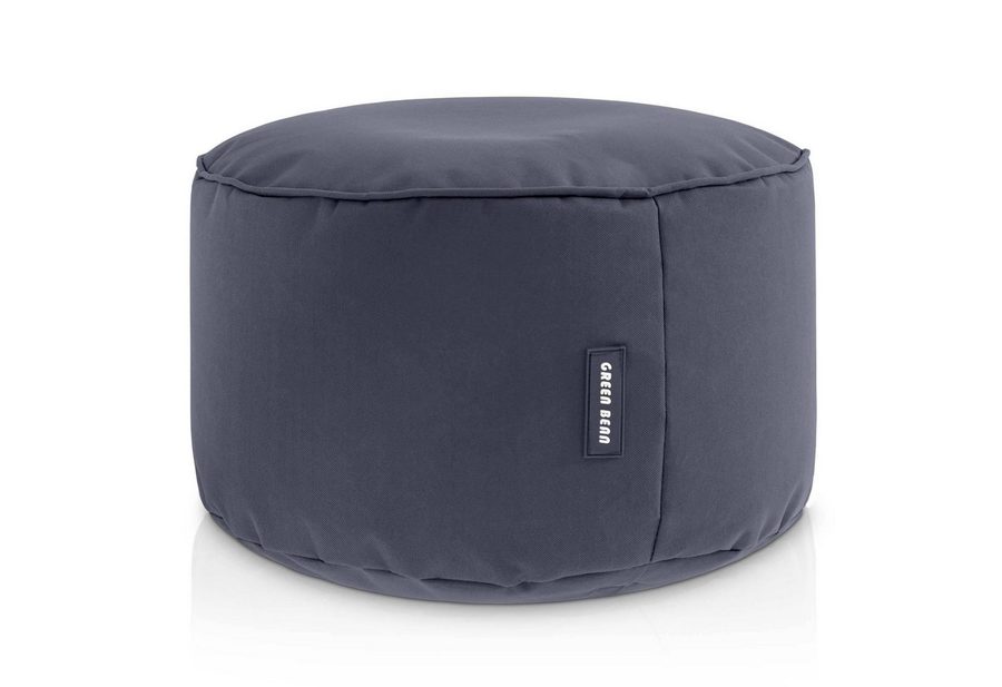 Green Bean Pouf Sitzsack-Hocker Pouf Stay 45x25cm (Sitzsack-Hocker 45x25cm mit EPS-Perlen Füllung -, Fußhocker Fußkissen Sitz-Pouf für Sitzsäcke), die ideale Ergänzung zum Sitzsack