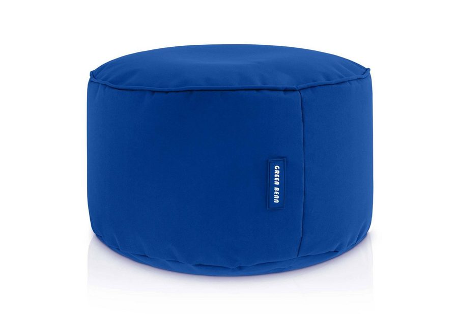 Green Bean Pouf Sitzsack-Hocker Pouf Stay 45x25cm (Sitzsack-Hocker 45x25cm mit EPS-Perlen Füllung -, Fußhocker Fußkissen Sitz-Pouf für Sitzsäcke), die ideale Ergänzung zum Sitzsack