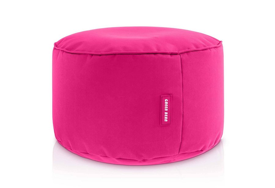 Green Bean Pouf Sitzsack-Hocker Pouf Stay 45x25cm (Sitzsack-Hocker 45x25cm mit EPS-Perlen Füllung -, Fußhocker Fußkissen Sitz-Pouf für Sitzsäcke), die ideale Ergänzung zum Sitzsack