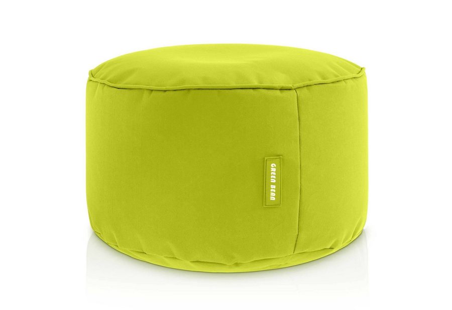 Green Bean Pouf Sitzsack-Hocker Pouf Stay 45x25cm (Sitzsack-Hocker 45x25cm mit EPS-Perlen Füllung -, Fußhocker Fußkissen Sitz-Pouf für Sitzsäcke), die ideale Ergänzung zum Sitzsack