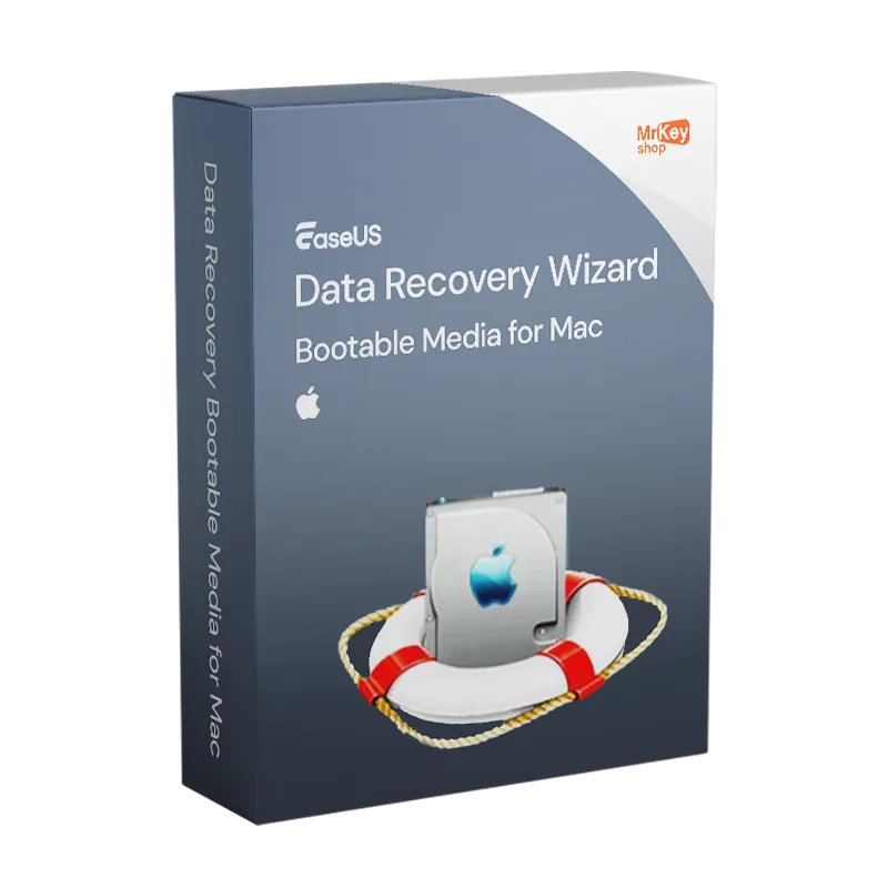 EaseUS Data Recovery Wizard Bootable Media für Mac – Original-Lebenslanglizenz von EaseUS